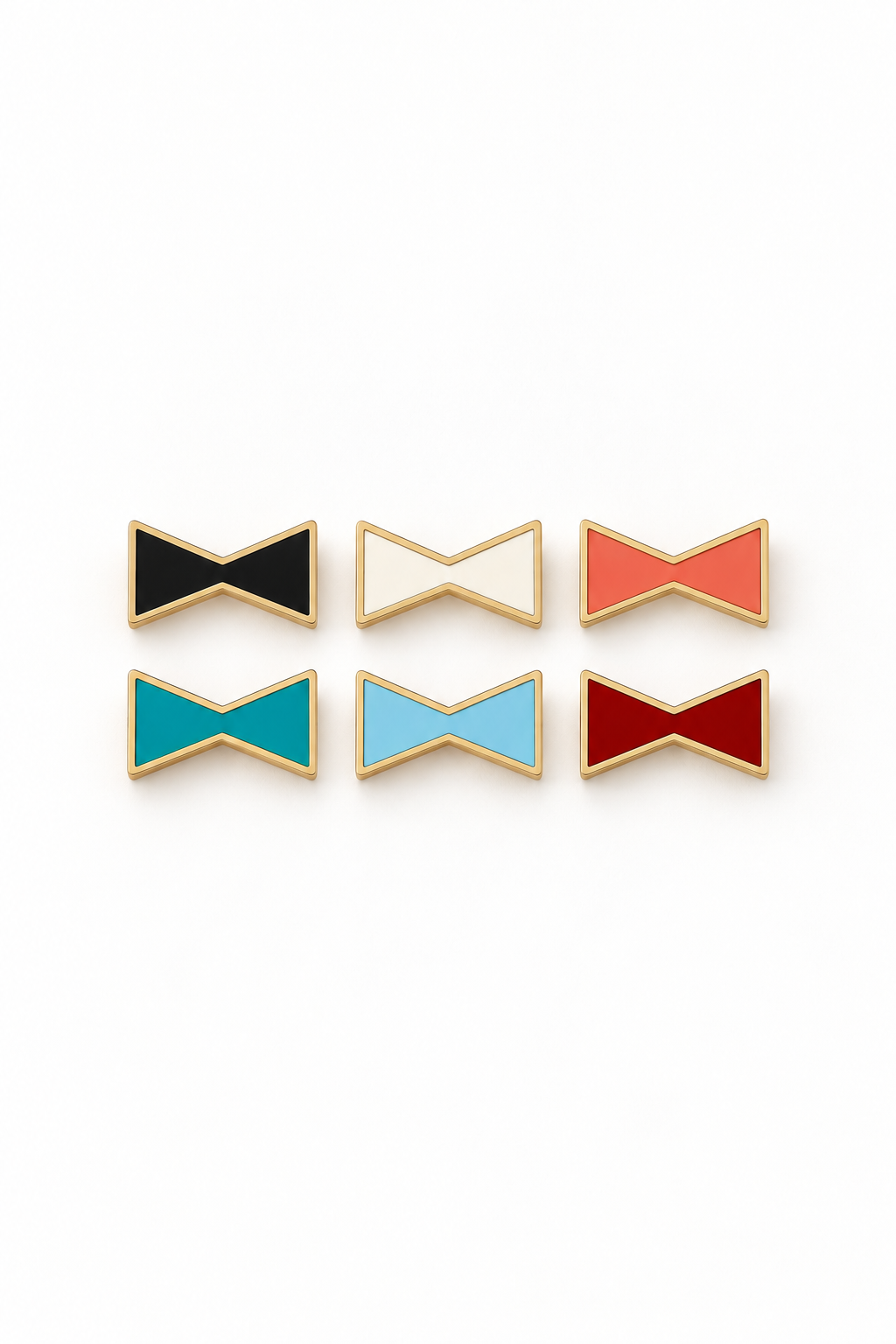 BOW STUDS – Red