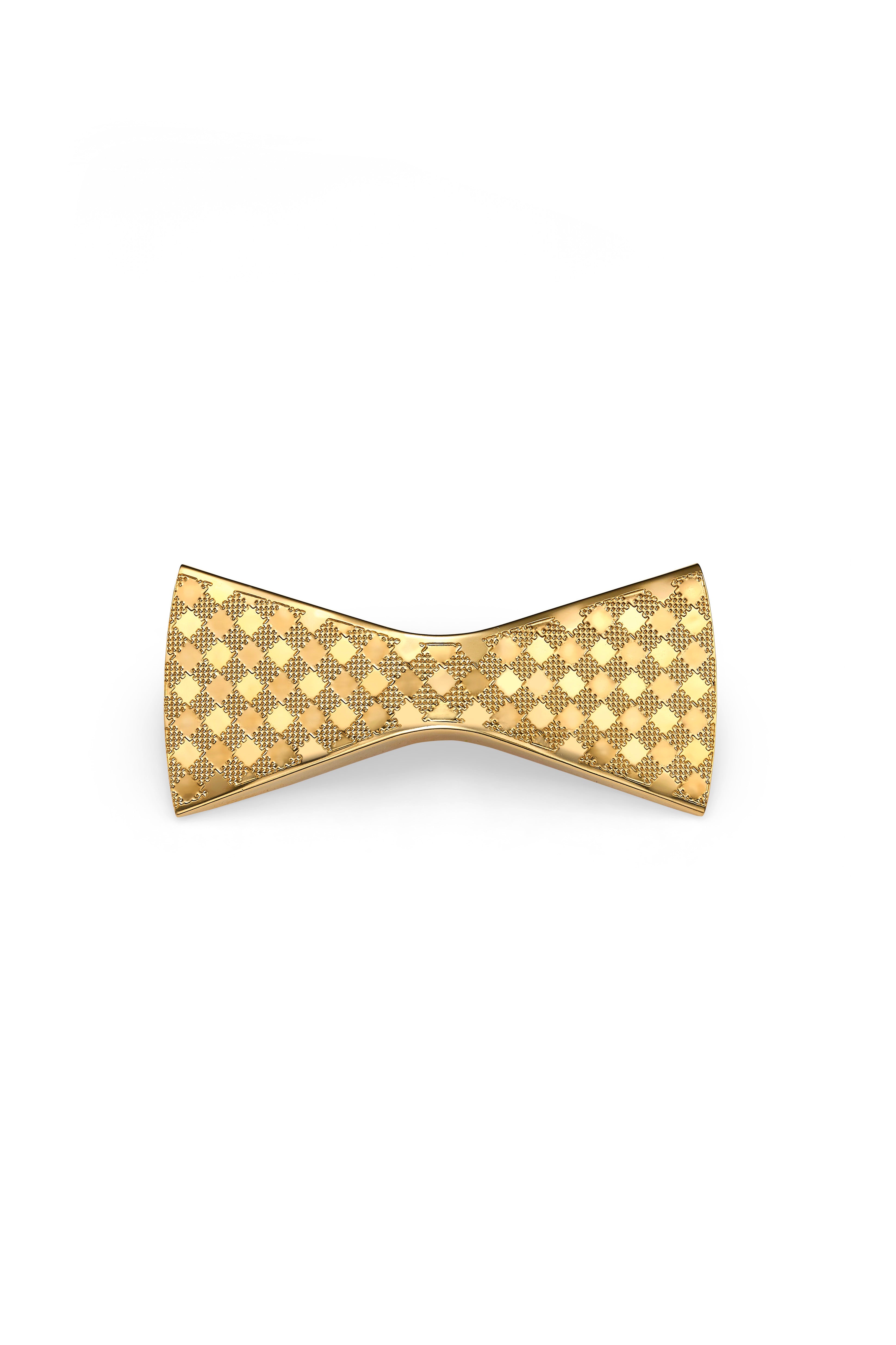 GINGHAM BOW TIE