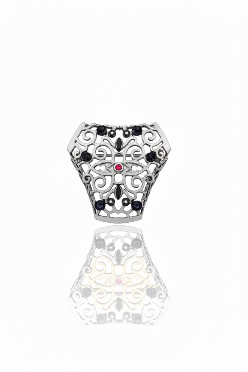 A silver unities tie knot cover packshot